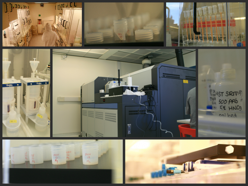 lab collage